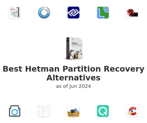 Best Hetman Partition Recovery Alternatives