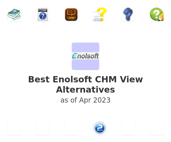 Best Enolsoft CHM View Alternatives