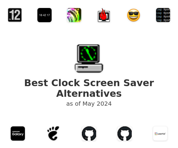 Best Clock Screen Saver Alternatives