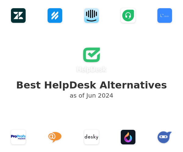 Best HelpDesk Alternatives