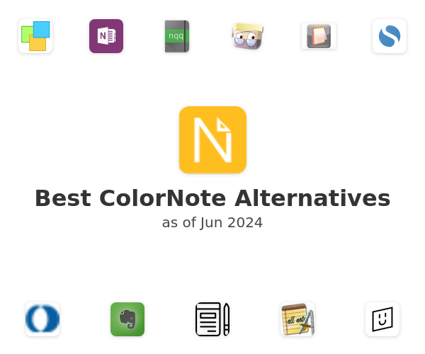 Best ColorNote Alternatives