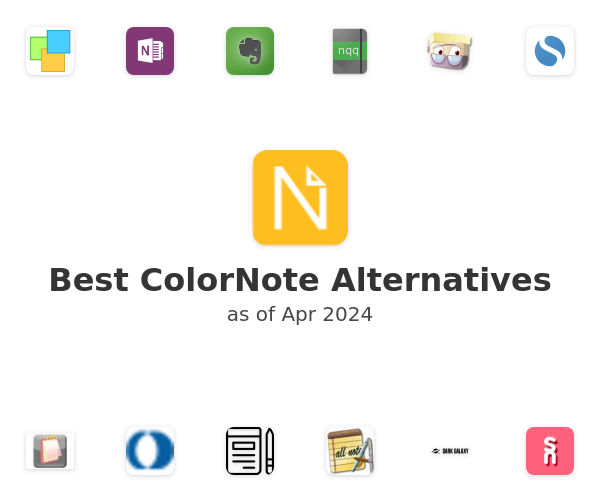 Best ColorNote Alternatives