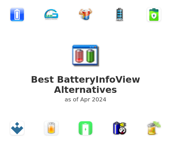 Best BatteryInfoView Alternatives