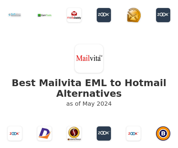 Best Mailvita EML to Hotmail Alternatives
