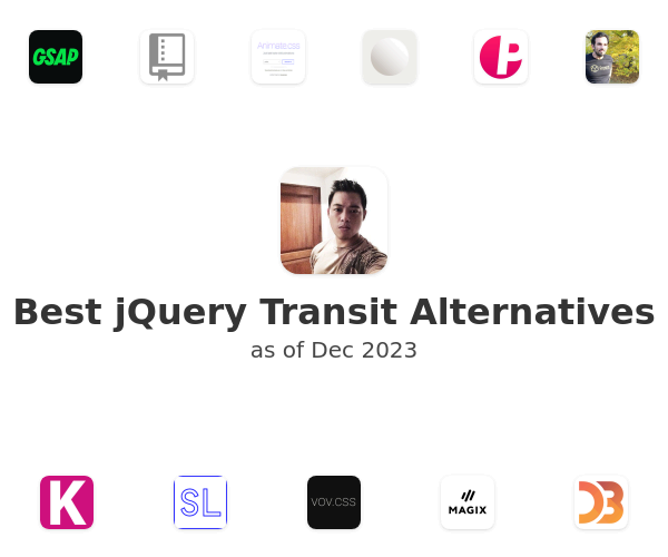 Best jQuery Transit Alternatives
