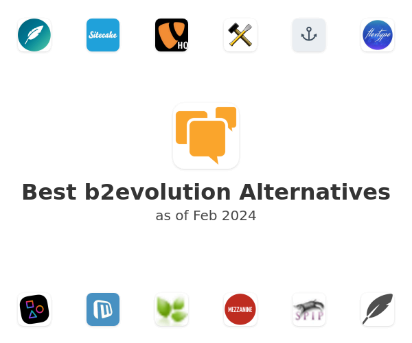Best b2evolution Alternatives