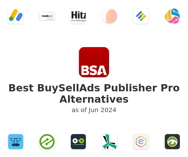 Best BuySellAds Publisher Pro Alternatives