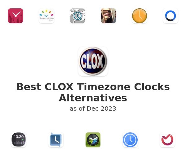 Best CLOX Timezone Clocks Alternatives