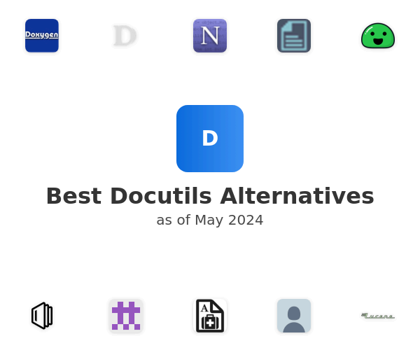 Best Docutils Alternatives