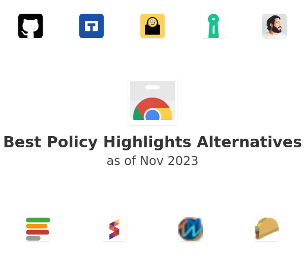 Best Policy Highlights Alternatives