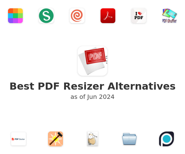 Best PDF Resizer Alternatives