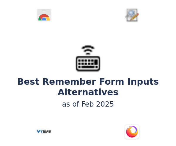 Best Remember Form Inputs Alternatives