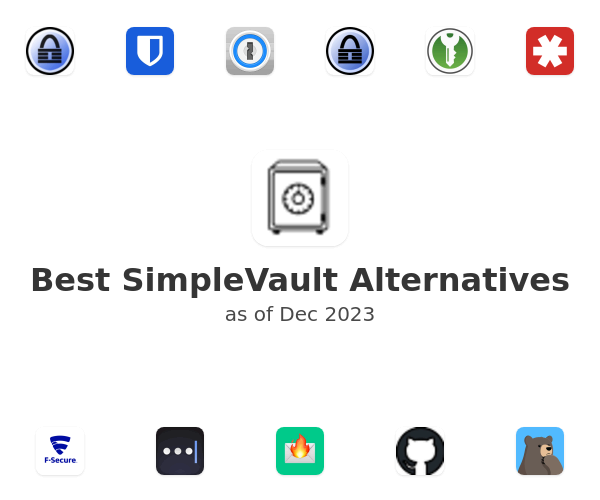 Best SimpleVault Alternatives