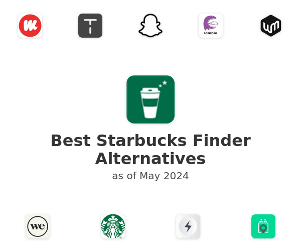 Best Starbucks Finder Alternatives