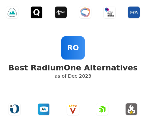 Best RadiumOne Alternatives