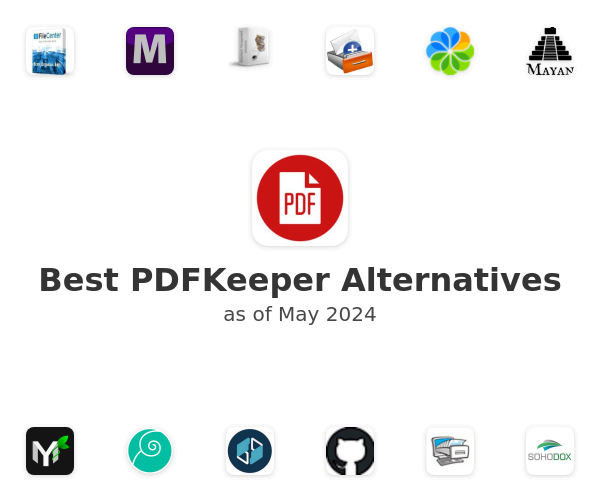 Best PDFKeeper Alternatives