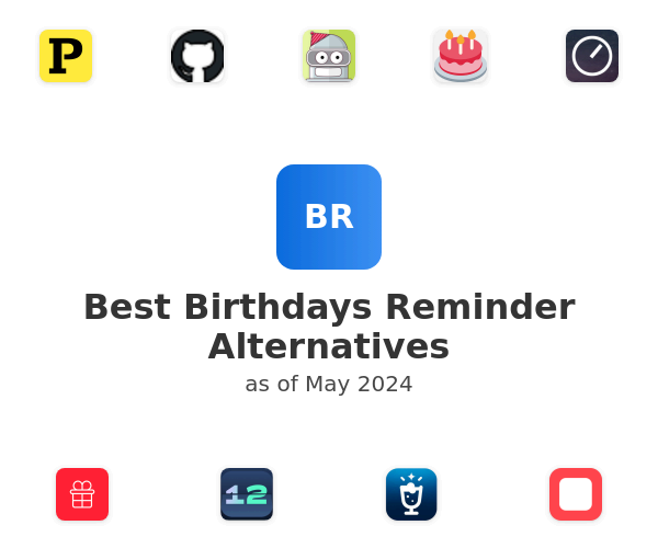 Best Birthdays Reminder Alternatives