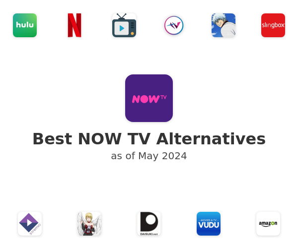 Best NOW TV Alternatives
