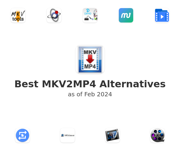 Best MKV2MP4 Alternatives