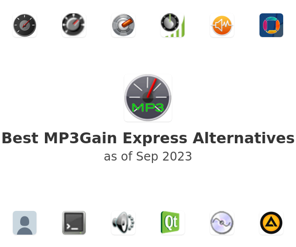 Best MP3Gain Express Alternatives
