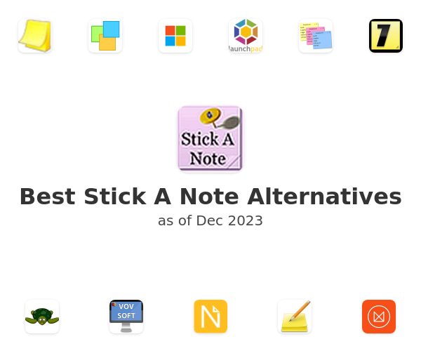 Best Stick A Note Alternatives