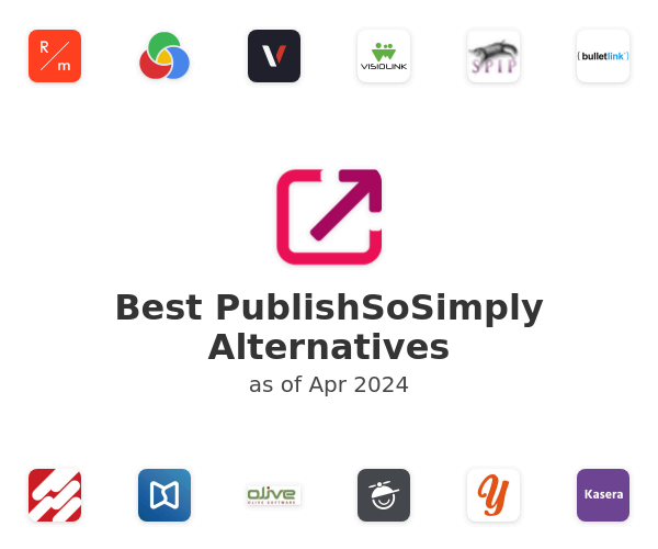 Best PublishSoSimply Alternatives