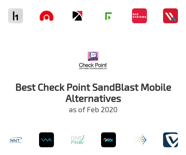 Best Check Point SandBlast Mobile Alternatives