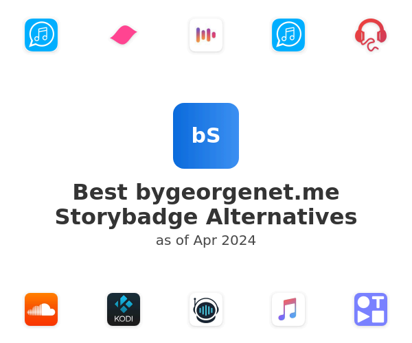 Best bygeorgenet.me Storybadge Alternatives