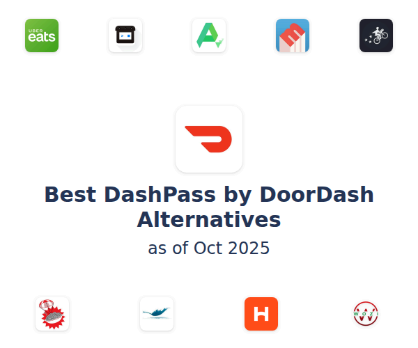 Best DashPass by DoorDash Alternatives