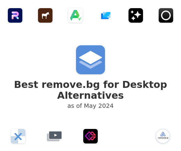 Best remove.bg for Desktop Alternatives