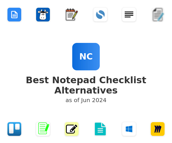 Best Notepad Checklist Alternatives