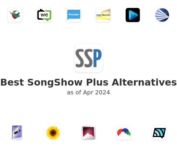 Best SongShow Plus Alternatives