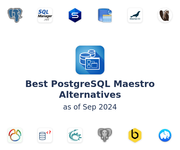 Best PostgreSQL Maestro Alternatives