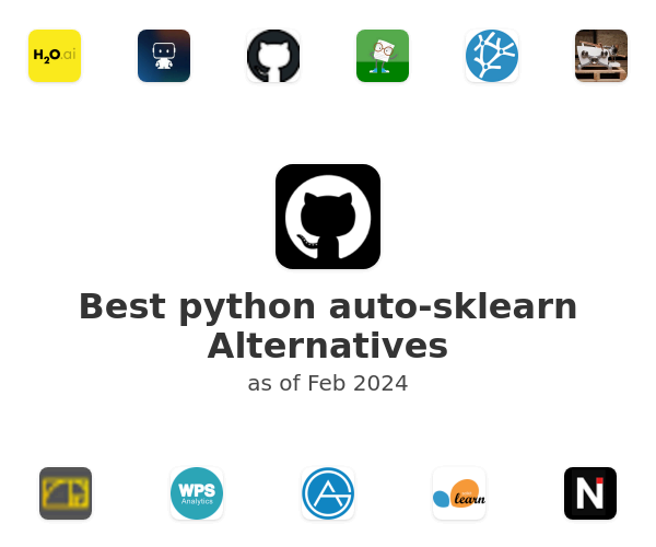 Best python auto-sklearn Alternatives
