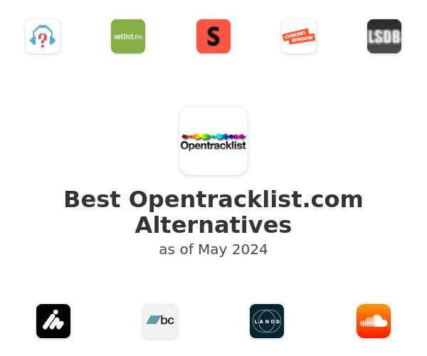 Best Opentracklist.com Alternatives