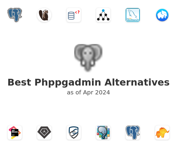 Best Phppgadmin Alternatives