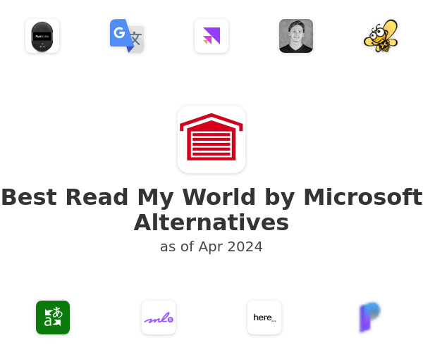 Best Read My World by Microsoft Alternatives