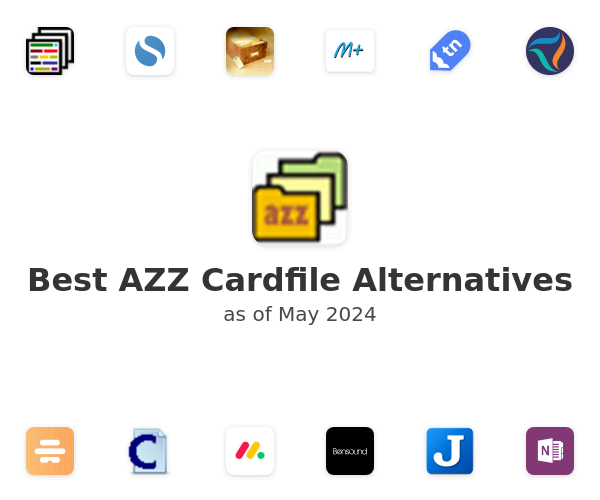 Best AZZ Cardfile Alternatives