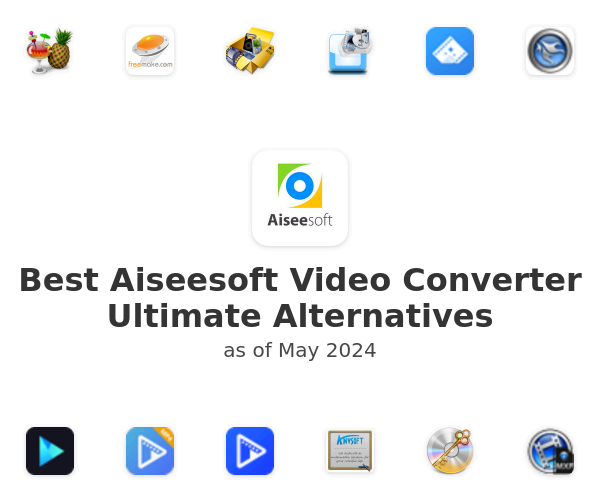 Best Aiseesoft Video Converter Ultimate Alternatives