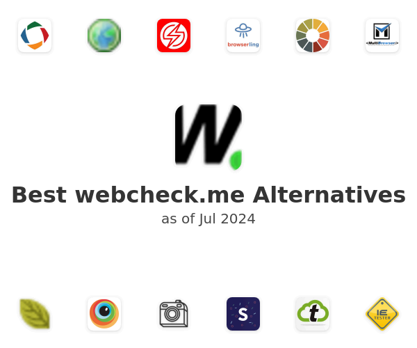 Best webcheck.me Alternatives