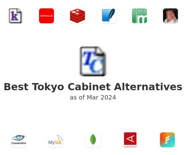 Best Tokyo Cabinet Alternatives