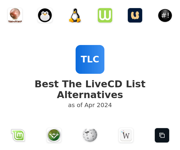 Best The LiveCD List Alternatives