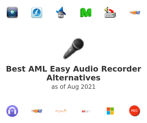 Best AML Easy Audio Recorder Alternatives