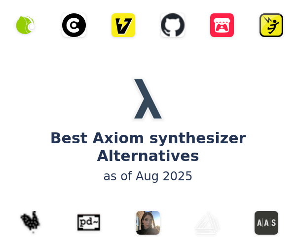 Best Axiom synthesizer Alternatives