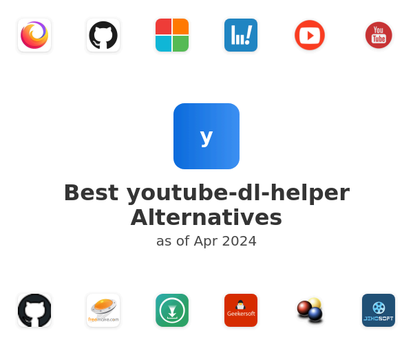Best youtube-dl-helper Alternatives