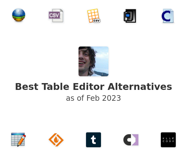 Best Table Editor Alternatives
