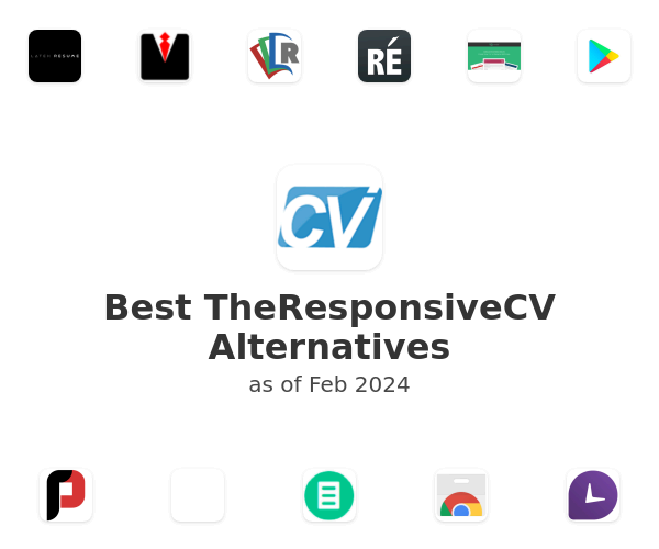Best TheResponsiveCV Alternatives