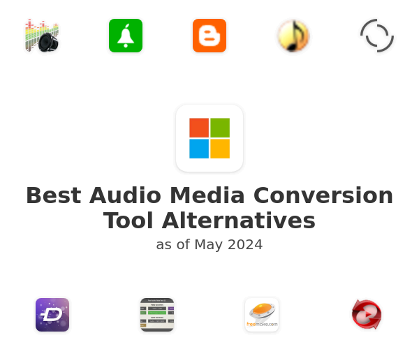 Best Audio Media Conversion Tool Alternatives
