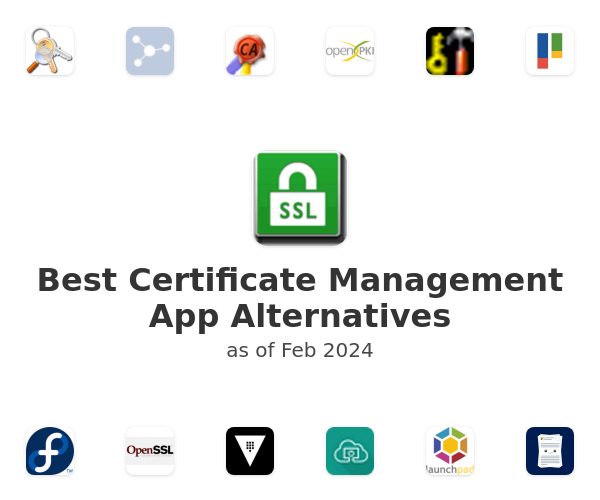 Best Certificate Management App Alternatives
