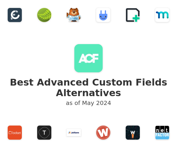 Best Advanced Custom Fields Alternatives